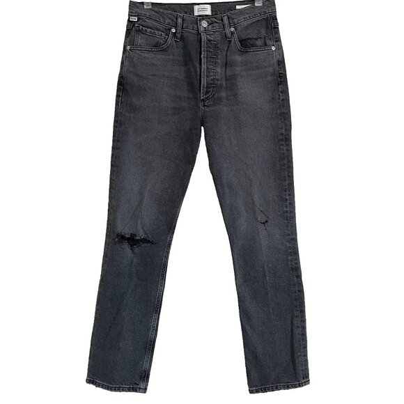 Citizens of Humanity Jolene Jeans 27 Premium Vintage Slim Button Fly High Rise - Picture 2 of 14
